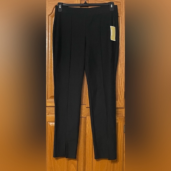 Michael Kors Petite Split-Hem Flared Pull-On Pants - Picture 2 of 6